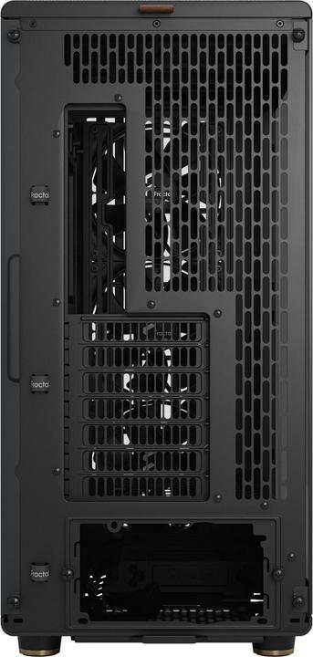 Actual product image Fractal Midi North XL RC Charcoal Black TG (Mini-ITX, ATX, E-ATX)