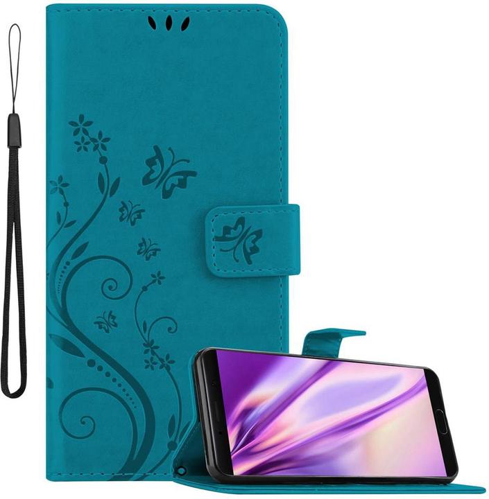 Productafbeelding Cadorabo Bloemen Boekomslag (Huawei Mate 10)