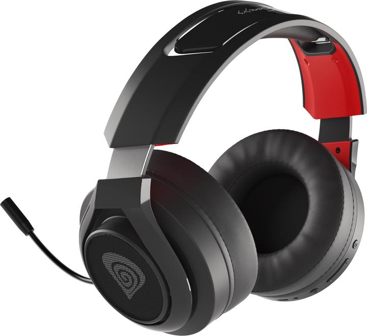 Actual product image Genesis Selen 400 Headset Wired & Head-band Gaming Black, Red (Wireless, Cable)