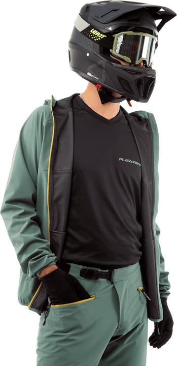Actual product image Platzangst DFL Evo rain jacket - green (M)