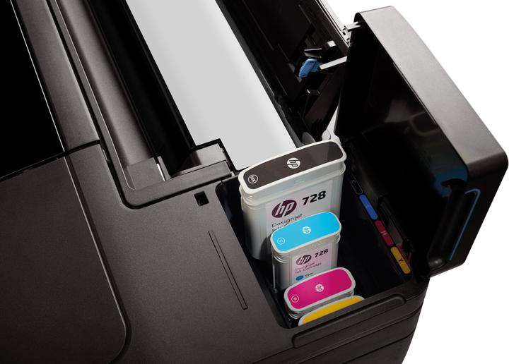 Produktbild HP T730, 36" DesignJet (Tintenpatrone, Farbe)