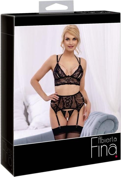 Produktbild Abierta Fina BH Strapsset L (L)