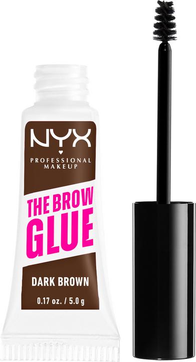 NYX Professional Make-Up The Brow Glue Instant Styler (Dark Brown)