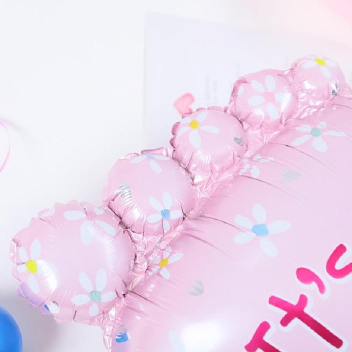 Produktbild Ueli Express Folien Ballon Its a Girl Fuss Geburt 70cm (1 x)