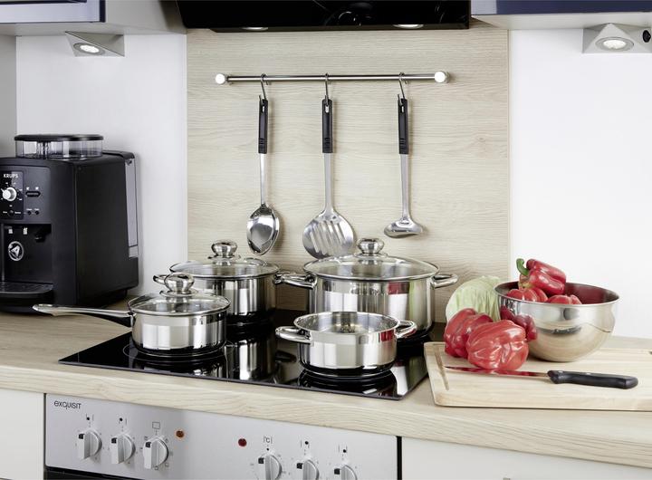 Actual product image Lipo Luca Bessoni (Pan set + pot set, Stainless steel)