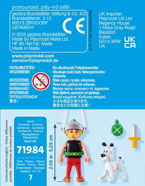 Produktbild Playmobil Idefix Und Asterix (71984)
