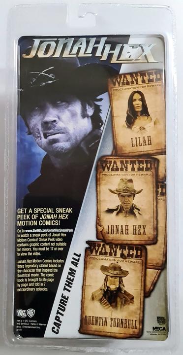 Actual product image Neca Jonah Hex The Movie action figure Jonah Hex