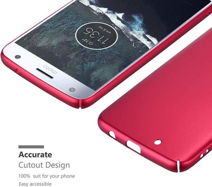 Produktbild Cadorabo Hard Cover Matt Metall Cover (Motorola Moto X4)