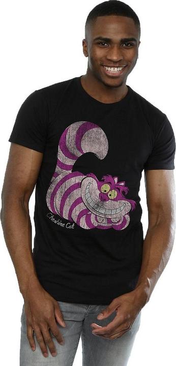 Image du produit Alice In Wonderland T-shirt en coton pour hommes avec le chat du Cheshire (XXL)