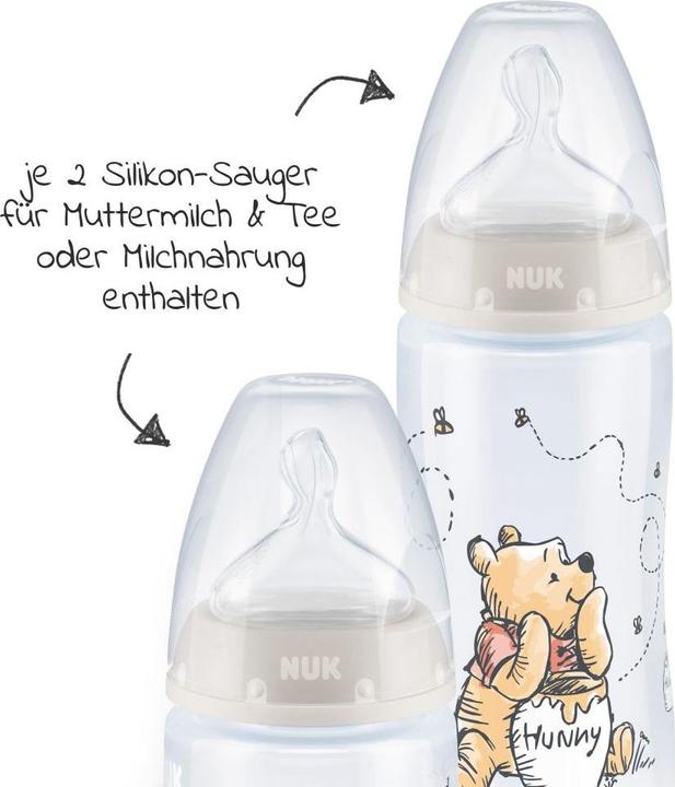 Immagine prodotto NUK Disney Winnie the Pooh Prima Scelta+ Starter Set con Controllo Temperatura (150 ml)