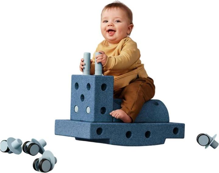 Produktbild Modu Curiosity-Set - Einstiegs-Set, Balancierbrett, Schaukelpferd, Motorik Spielzeug
