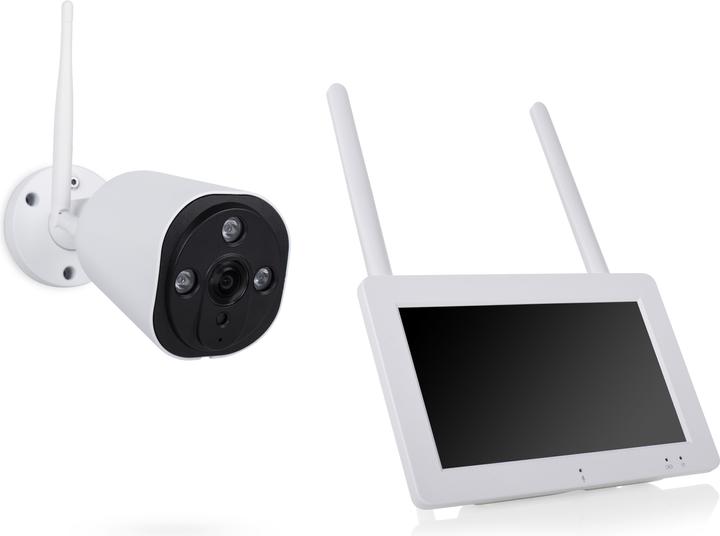 Produktbild Smartwares Überwachungskamera Set Kabelloses Kamerasystem, 1080P Full HD (1920 x 1080 Pixels)