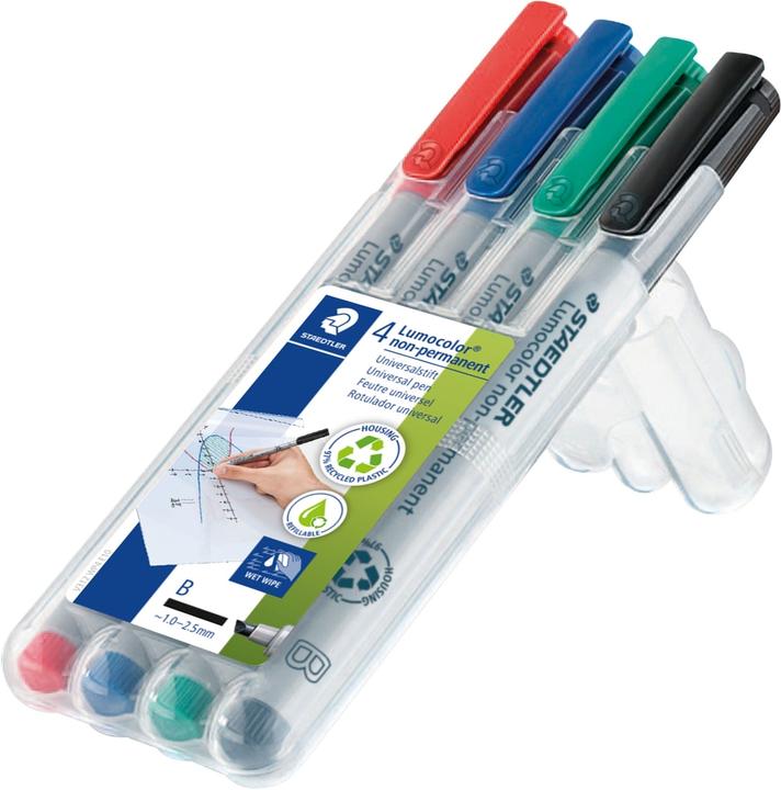 Produktbild Staedtler Lumocolor non-permanent (Mehrfarbig, 2.50 mm, 4 x)
