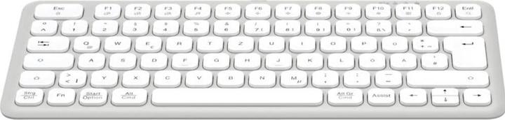 Productafbeelding Hama Multi-apparaat toetsenbord WK-500 draadloos en BT klein WS QWERTZ (NL, Draadloze)