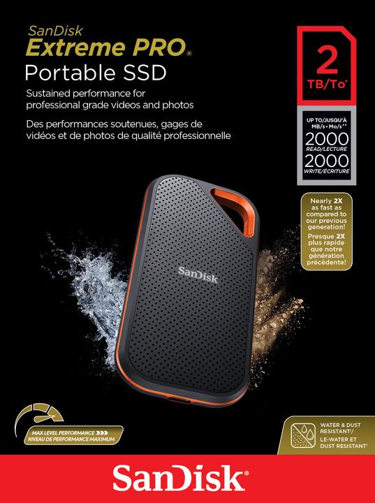 Produktbild SanDisk Extreme PRO Portable (2000 GB)