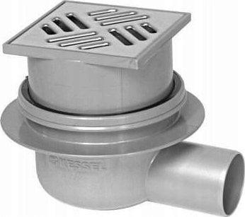 Actual product image Kessel Classic bathroom drain DN50 with side outlet