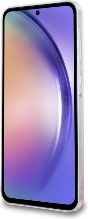 Actual product image Hello Kitty HKHCSA55HDGKEP A55 A556 różowy/pink hardcase IML Gradient Electrop Kitty Head (Samsung Galaxy A55)