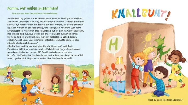 Actual product image Mein erstes Vorlese-Bilder-Buch: Von Mut, Wut und starken Gefühlen (German)