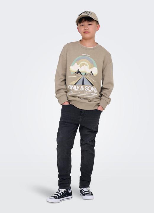 Produktbild Only & Sons Junior OSJROAD Sweatshirt Sweatshirt (134)