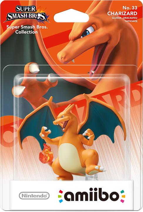 Actual product image Nintendo amiibo Super Smash Bros. Character No. 33 Charizard (3DS, 2DS, Wii U)