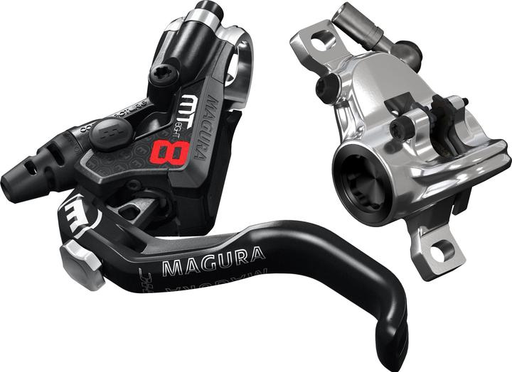 Actual product image Magura MT8 PRO 1-Finger HC Disc Brake (Rear brake, Brake kit, 2)