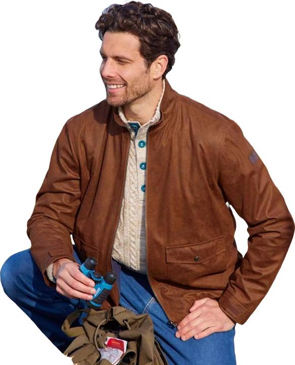 Produktbild Atlas For Men Jacke aus Wildlederimitat (M)