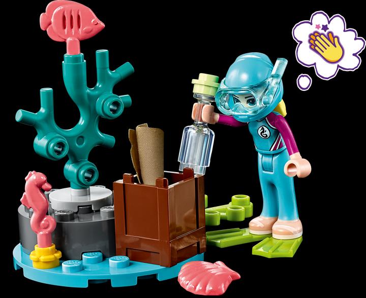 Immagine prodotto LEGO Scialuppa di salvataggio per delfini (41378, LEGO Friends)