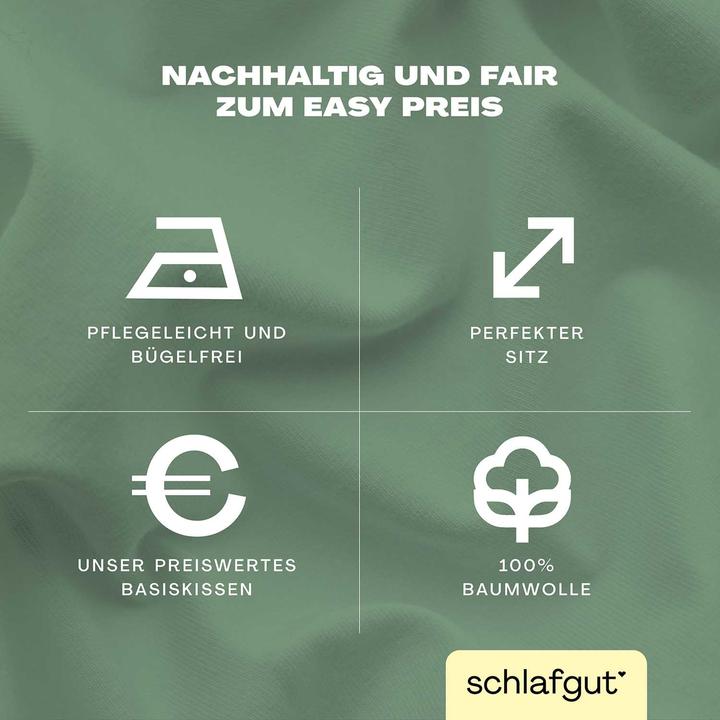 Produktbild schlafgut Easy Jersey (Duvetbezug, 40 x 60 cm)