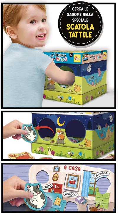 Produktbild Lisciani Montessori Maxi Wort Bingo (Italienisch)