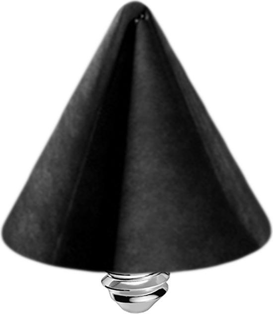 Produktbild Star Piercing Dermal Anchor Cone schwarz (ohne Messing, Chirurgenstahl 316L)