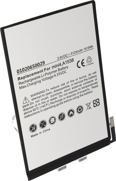 Image du produit AccuCell Batterie Apple iPad mini 4, A1538, A1550, 020-00297