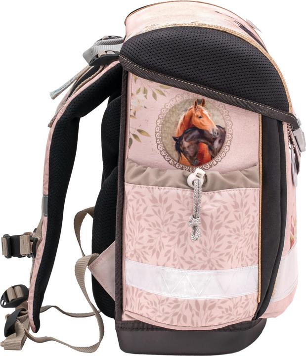 Produktbild Belmil CLASSY Schulrucksack-Set Horse Chestnut (19 l)