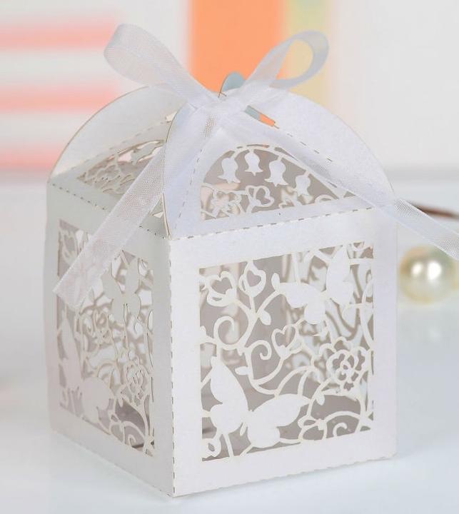 Image du produit Boîte à bonbons "Papillon" (10 pièces)