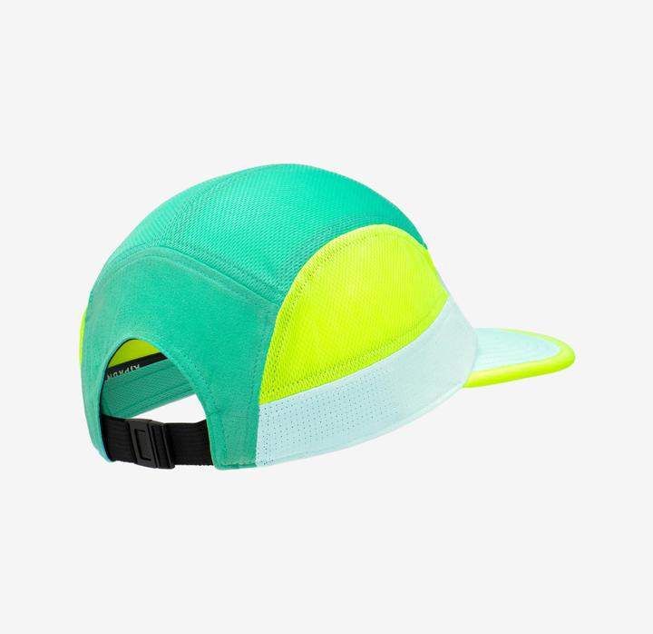 Produktbild Kiprun Lauf-Cap Schirmmütze Unisex 5 Panel - türkis/gelb