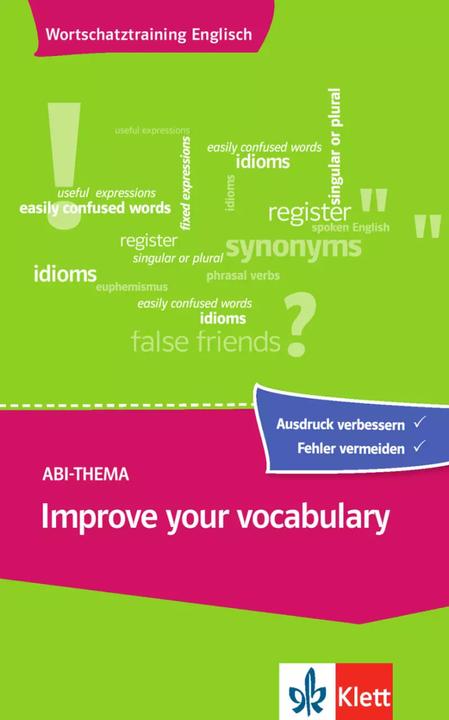 Actual product image Abi Thema. Improve your vocabulary (English, German, Louise Carleton-Thrush, 2013)