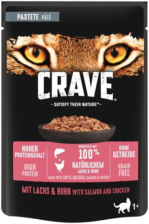 Immagine prodotto Crave Paté di salmone e pollo (24 pz., 2040 g)