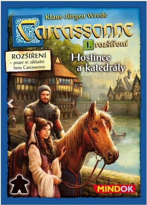 Immagine prodotto Mindok Carcassonne: locande e cattedrali (1a espansione)