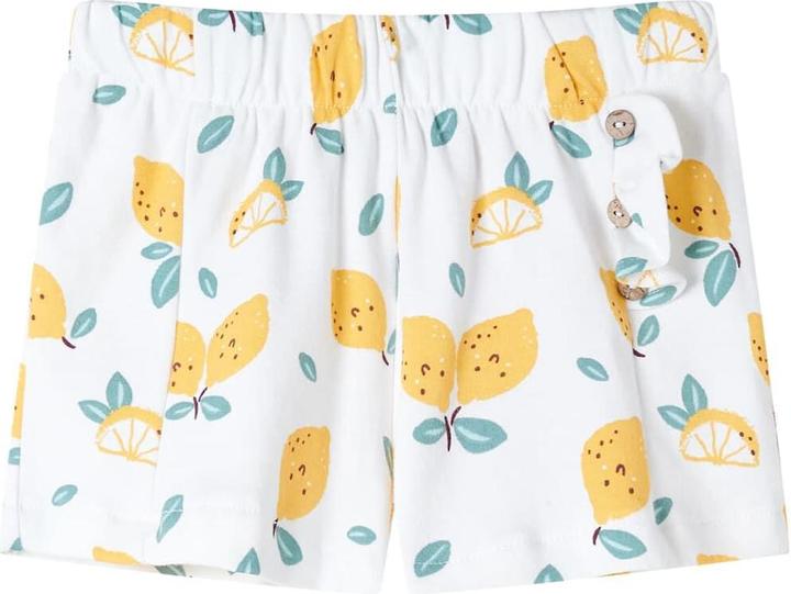 Image du produit VidaXL Short pour enfants Ecru 92,Matière : 100 % coton,Couleur (92)