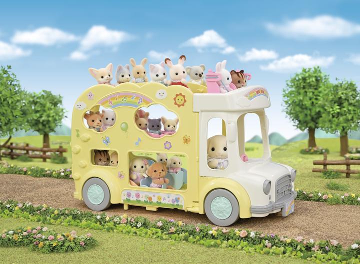 Image du produit Sylvanian Families Rainbow Fun Nursery Bus