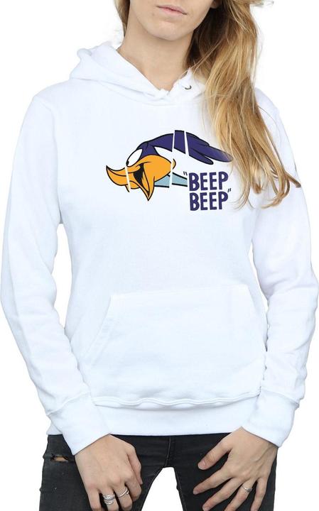 Immagine prodotto Looney Tunes Road Runner Beep Beep Felpa con Cappuccio Donna (M)