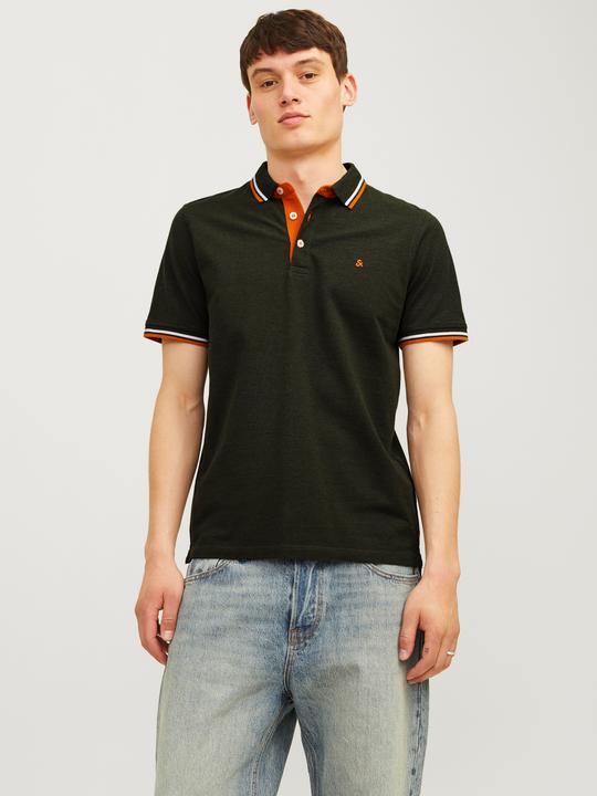 Produktbild Jack & Jones Einfarbig Polo T-shirt T-shirt (M)