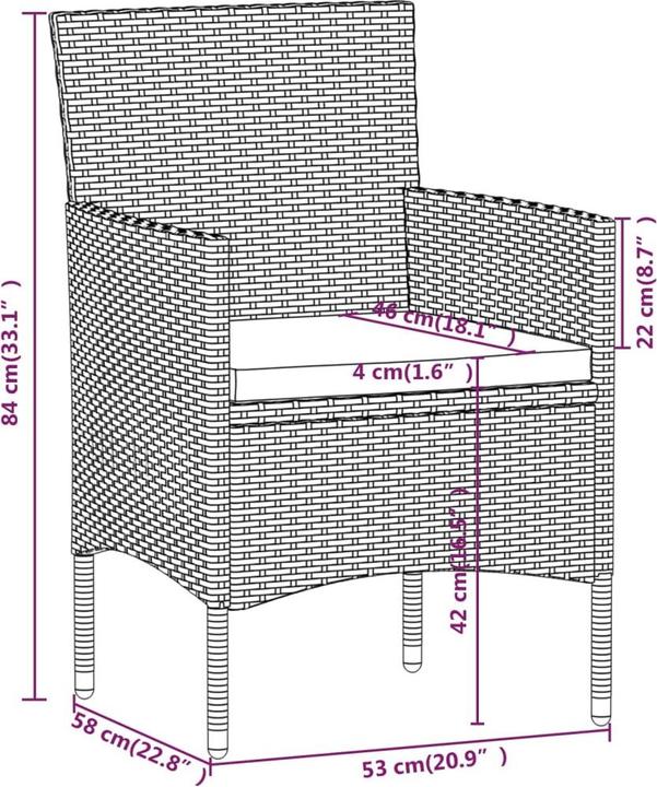 Immagine prodotto VidaXL Charlotta (80 cm)