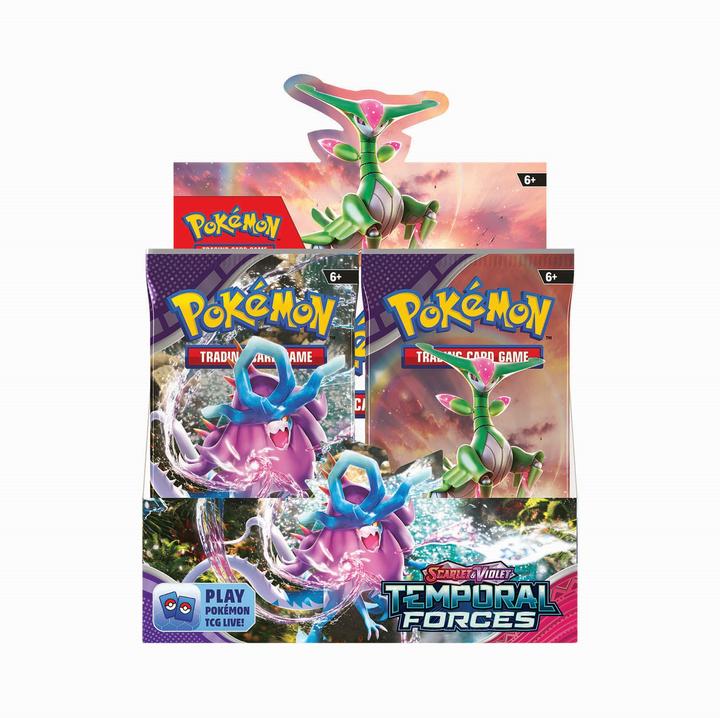 Image du produit Pokémon Temporal Forces (Anglais, Affichage du booster)