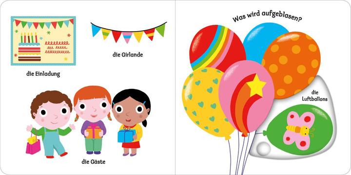 Produktbild Mein erstes Buch vom Geburtstag (Deutsch)