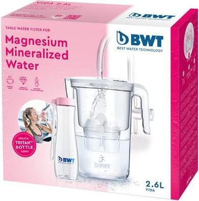 Produktbild BWT Vida 2,6l Tischwasserfilter + Trinkflasche (2.60 l)