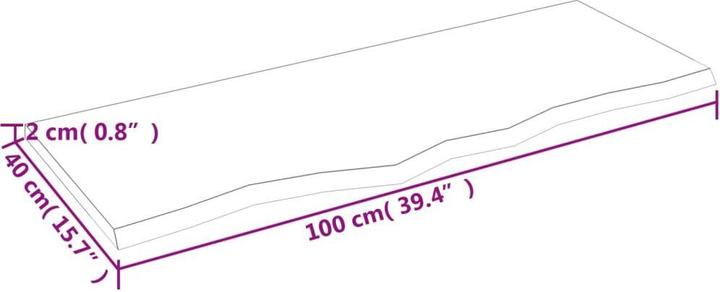 Immagine prodotto VidaXL Emerald (100 x 40 x 2 cm)