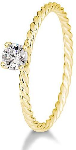 Produktbild Breuning Verlobungsring Kordel (49, 750/18 K Gold)