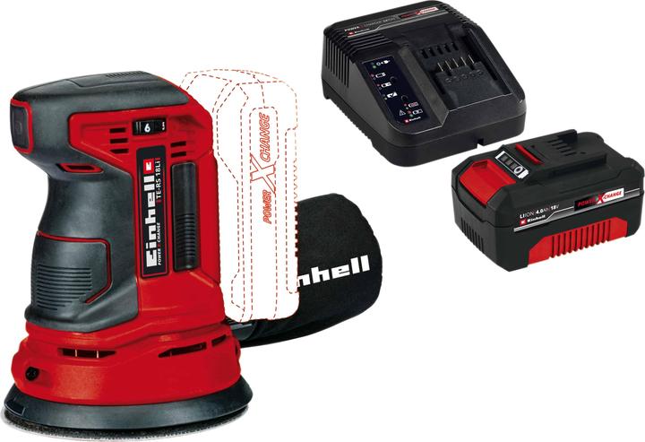 Produktbild Einhell Akku-Exzenterschleifer TE-RS 18 Li Kit (1x 4,0 Ah)