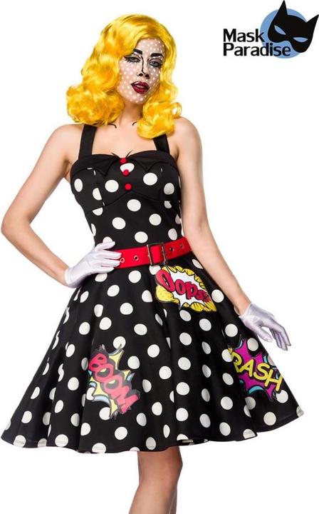 Actual product image Mask Paradise Pop Art Costume: Pop Art Girl (L)