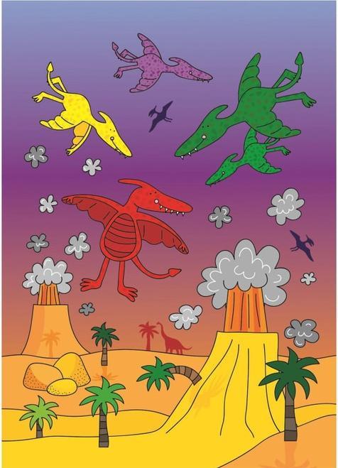 Image du produit Jumbo Dinosaures
